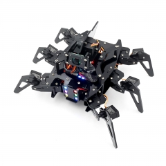 Adeept RaspClaws Hexapod Spider Robot Kit for Raspberry Pi 3 Model B+/B/2B, STEAM Crawling Robot, OpenCV Target Tracking, Video Transmission